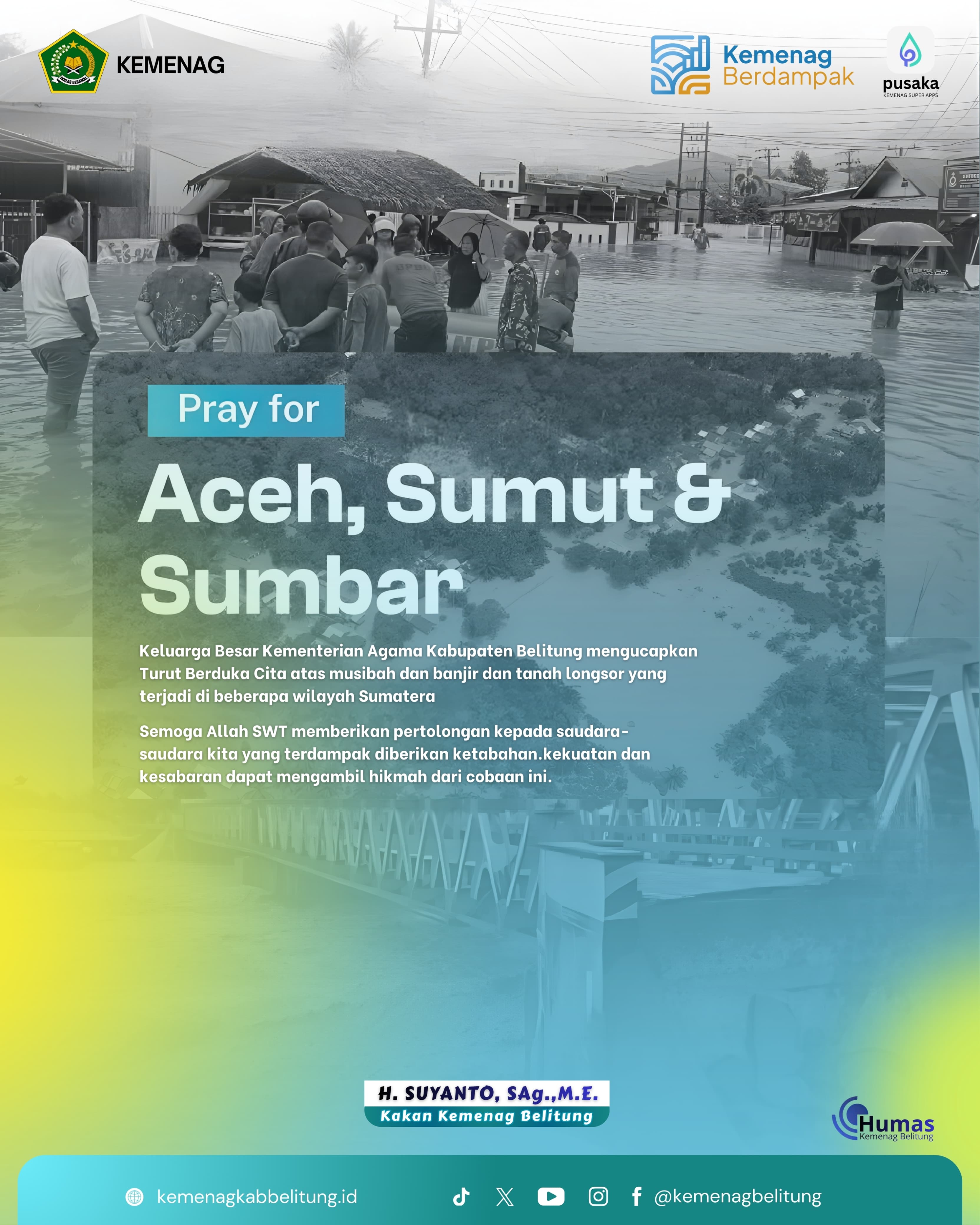 Pray For Aceh, Sumut & Sumbar