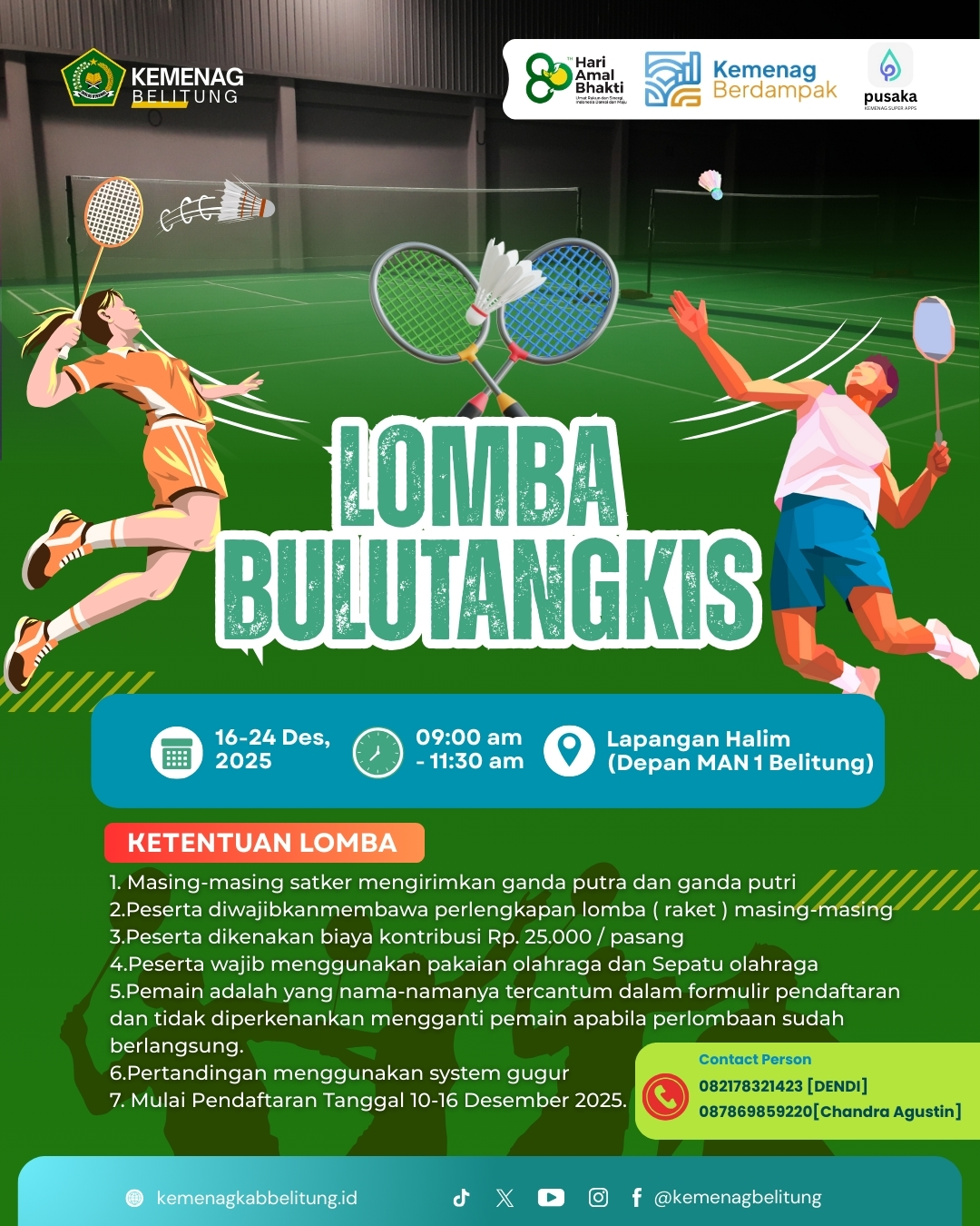 Hari Amal Bhakti Ke-80 Kementerian Agama