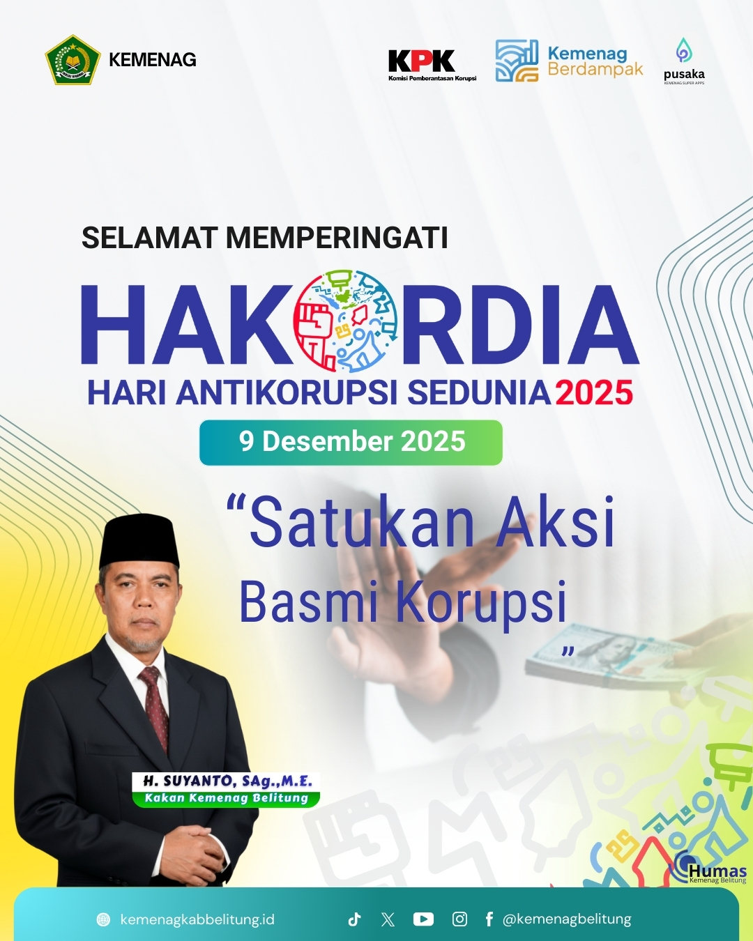 Selamat Hari Anti Korupsi Sedunia