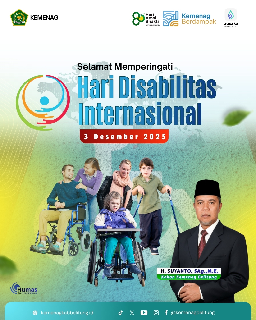 Selamat Memperingati Hari Disabilitas Internasional Tahun 2025