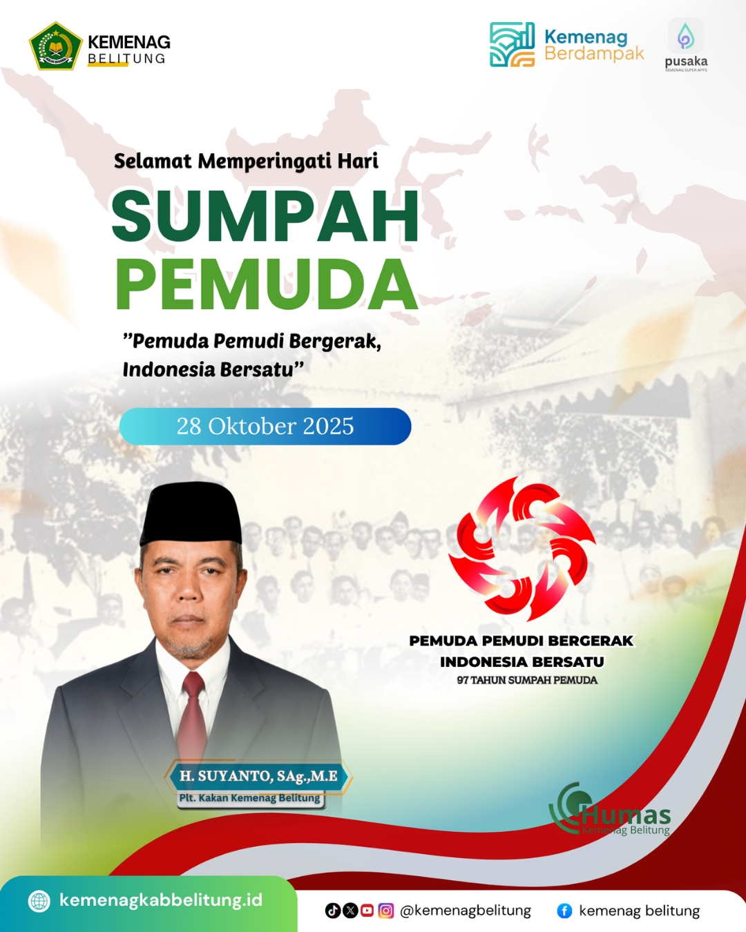 Selamat Hari Sumpah Pemuda ke-97!