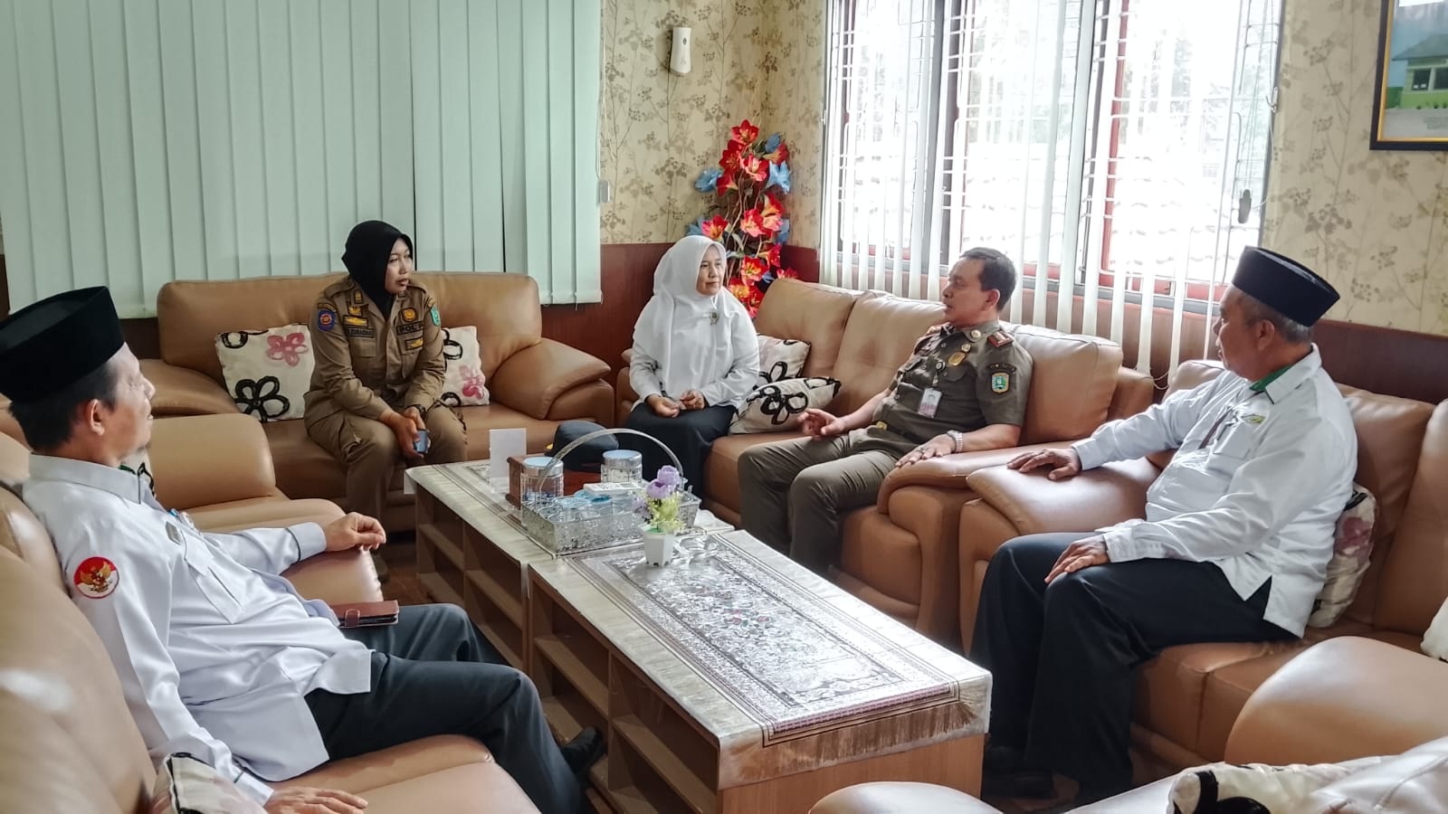 Satpol PP dan Kemenag Belitung Koordinasi Terkait Pembinaan Siswa Madrasah Cegah Kenakalan Remaja