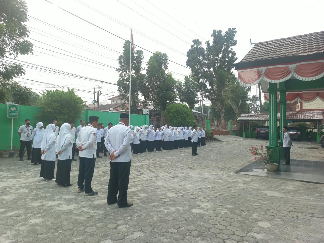 Apel Pagi Kemenag Belitung Ajak ASN Tingkatkan Kekompakan dan Perkuat Zona Integritas