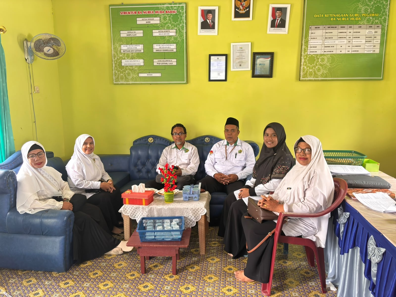 Kemenag Belitung Nilai Kinerja Kepala RA Nurul Huda, Tingkatkan Mutu Madrasah