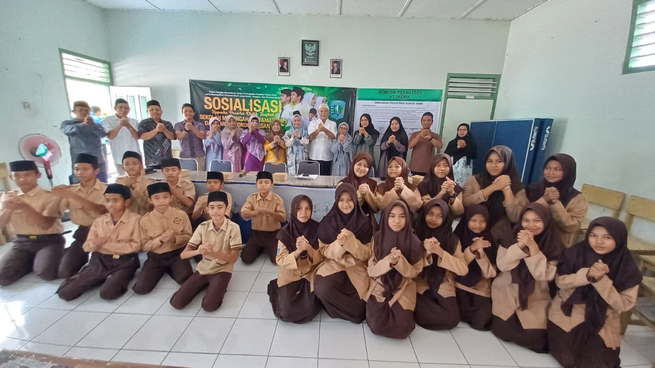 Ponpes At Taqwa Gandeng Kemenag Belitung, Dinsos dan Densus 88 Wujudkan Santri Tangguh
