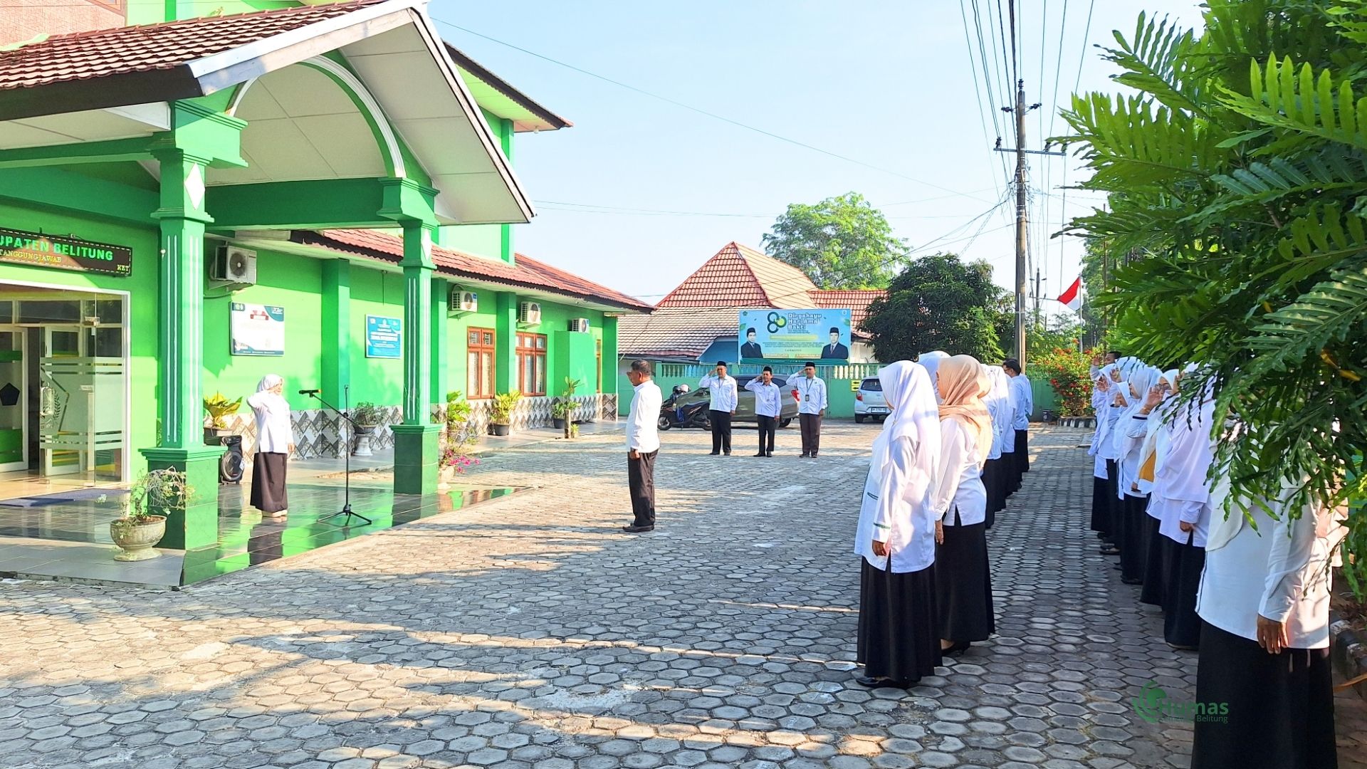 Kemenag Belitung Kokohkan Disiplin dan Pelayanan Melalui Apel Pagi
